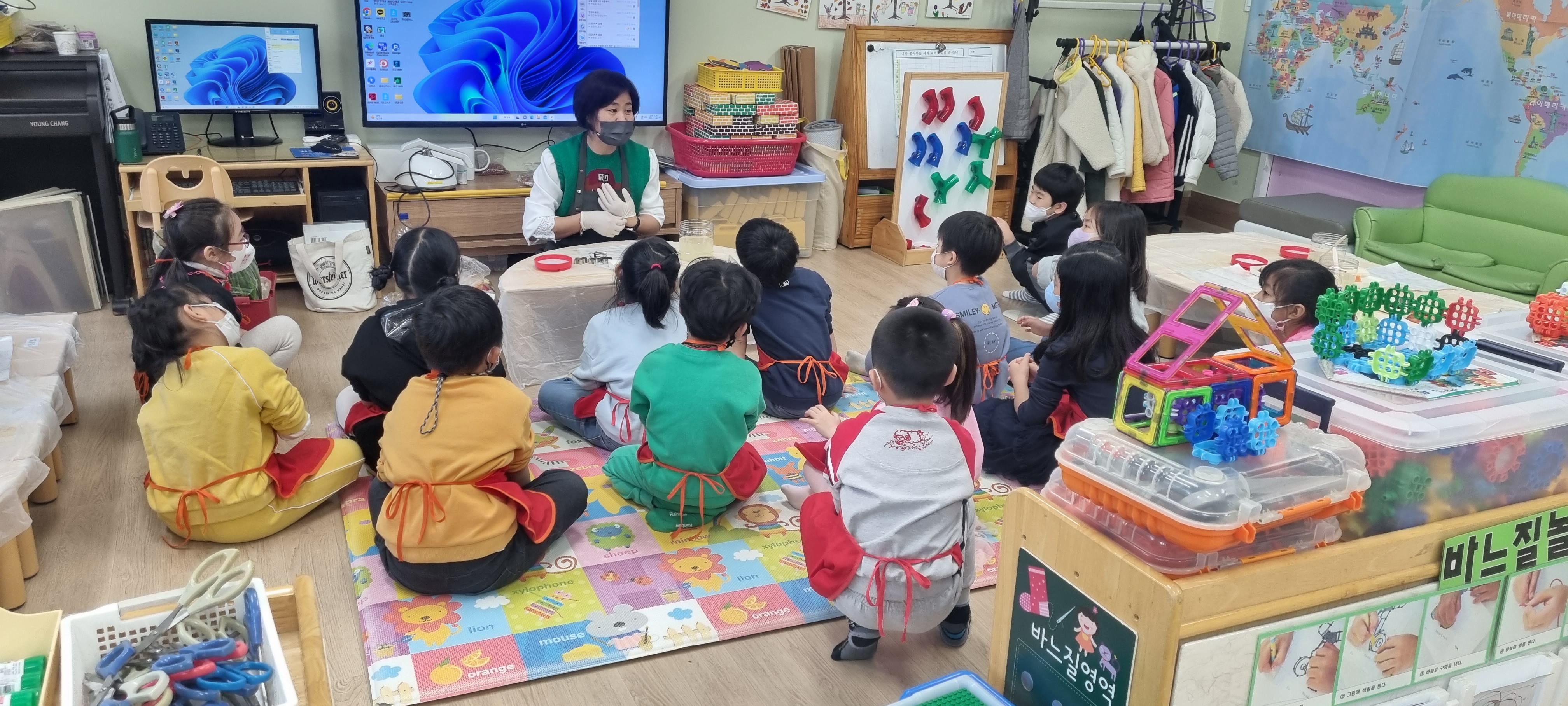 그루터기반 동치미 만들기 요리활동